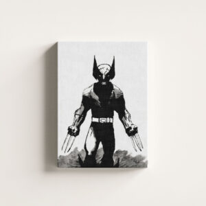 Wolvie - 5x7 Canvas Magnet